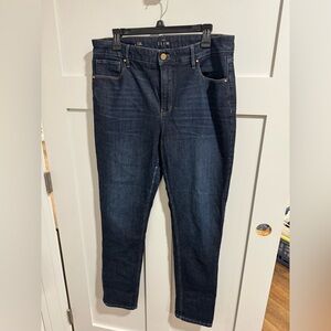 White House Black Market Dark Indigo Slim TALL Jeans